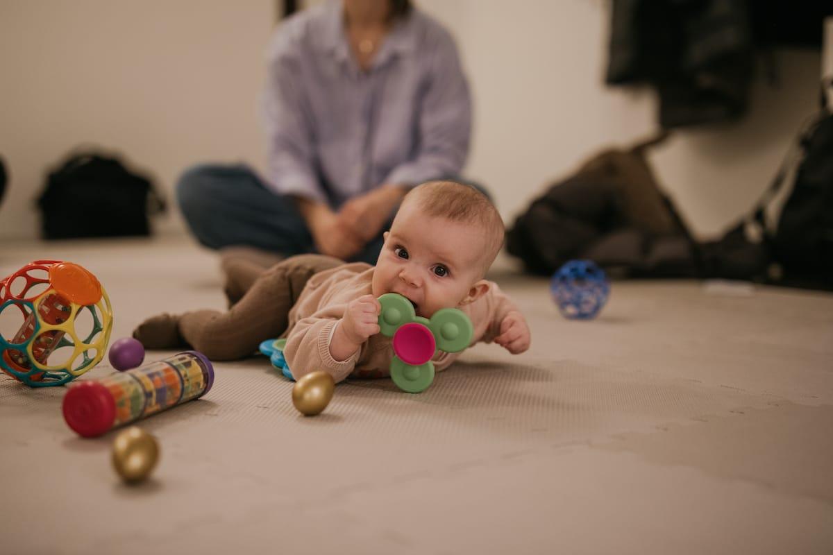 Baby fidget spinner